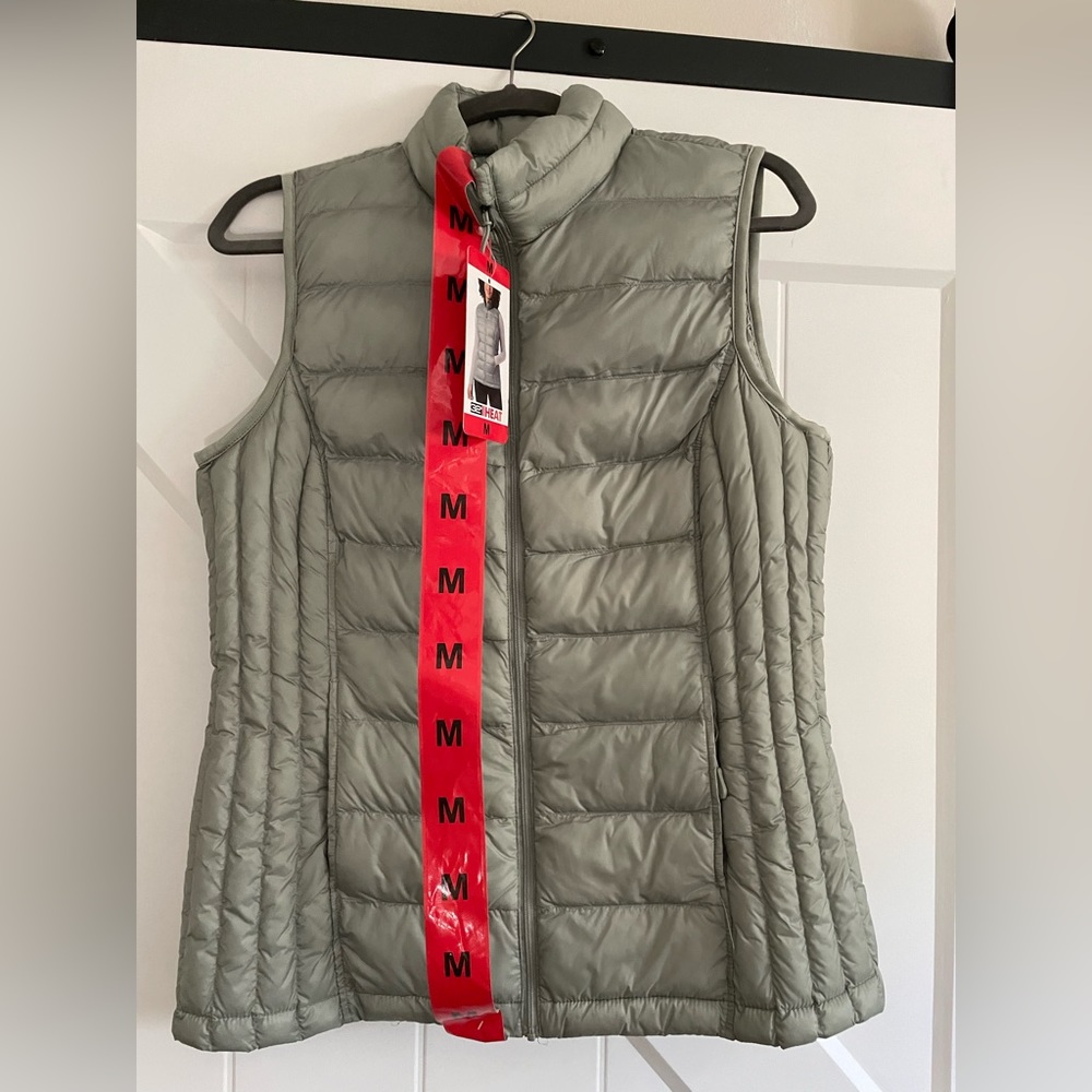 Kirkland gray medium vest 32 Heat